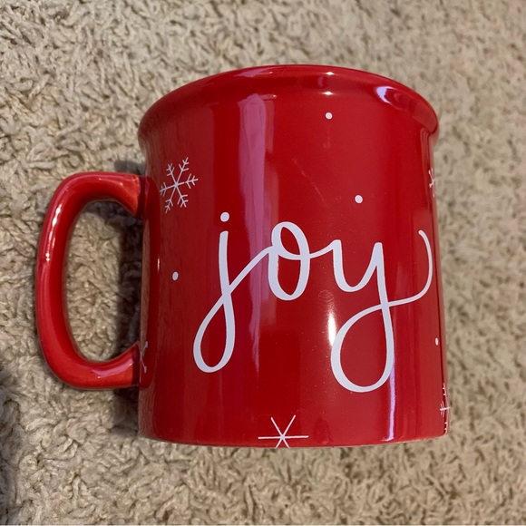 Joy Christmas snowflake mug - Picture 1 of 5